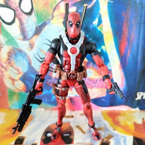 ML Legends Deadpool X Force Red Suit 6" Action Figure Loose