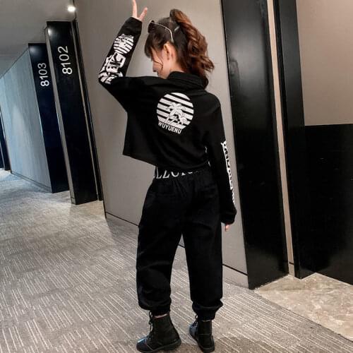 Trend Baby Girls Clothes Sports Girls Suit Sets 4 6 8 10 12 13 Years Teens Kids Girls Short Jacket Coats jeans Joggers 2pcs Sets