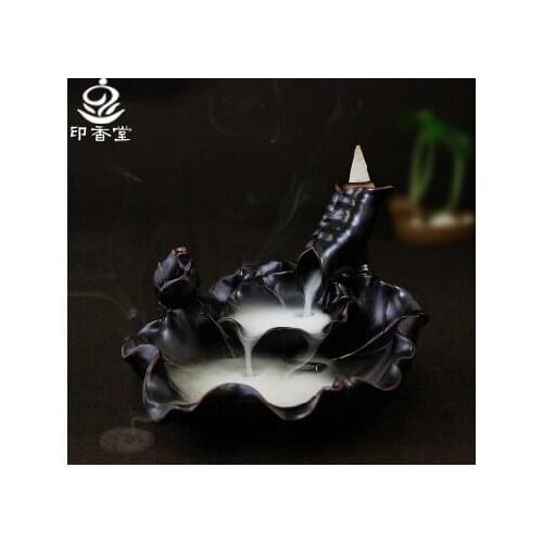 Incense burner large back Lotus Lotus Flower sweet Moonlight road fragrant oil burner incense