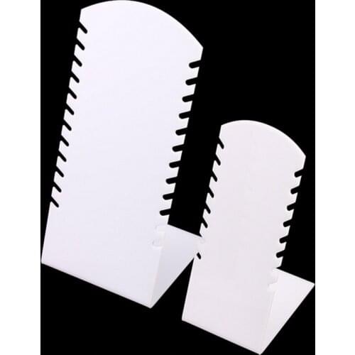 Fashion Hot Sale Acrylic L Holder Necklace Bust Woman Jewelry Pendant Necklace Bracelet Display Holder Stand Jewelry Holder