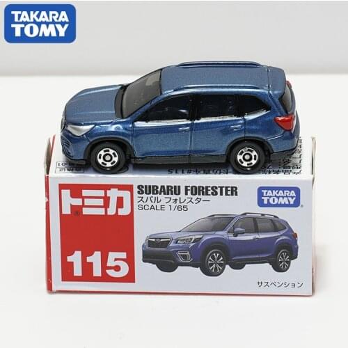 Takara Tomy Tomica Alloy Model Toy Car Subaru Forester Off-road SUV Decorations Ornaments Birthday Present