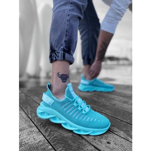 BA0602 Phantom High Base Style Sneakers Mint Green Men Sport Shoe