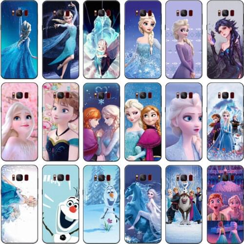Disney Frozen All-inclusive Soft Case For Samsung Galaxy s20 s21 Ultra S20 fe S10 A51 S9 Note 10 plus Phone Back Cover