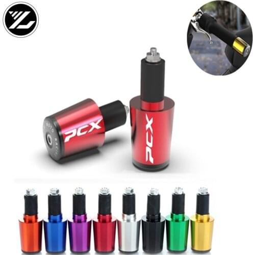 7/8'' 22MM Moto Grips the bar ends CNC Motorcycle Handlebar handle bar Grips ends for honda PCX 125 PCX125 PCX150 PCX150