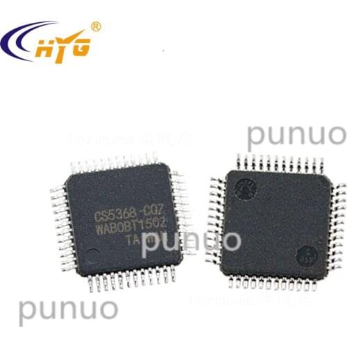 Original Authentic CS5368-CQZR Encapsulation LQFP48 Advanced Multi-bit Delta-Sigma Architecture 8 Channel A/D Converter