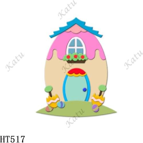 Easter eggs Cutting dies - New Die Cutting And Wooden Mold,HT517 Suitable For Common Die Cutting Machines On The Market