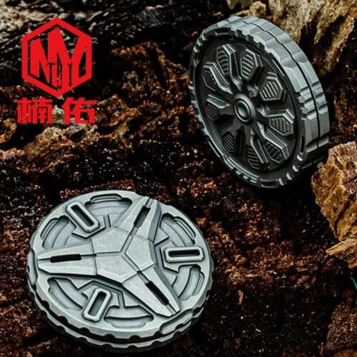 Special Magnetic Coin Fingertip Pressure Decompression Magnetic Sound Roller Coin