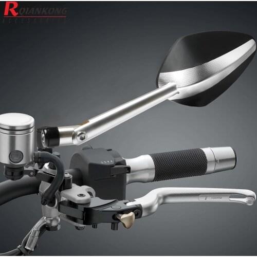 Universal Motorcycle Accessories Rearview Mirrors Back Side Mirror For YAMAHA ybr 150 t-max 500 fz03 SUZUKI intruder bandit 1200