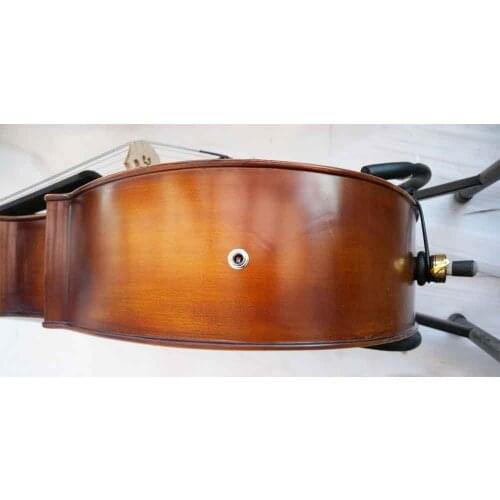 Cello 4/4 New Electric Acoustic Cello Nice Sound Solid wood 5 string #208 you can choose color i can make for you