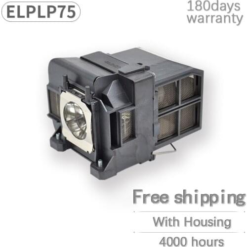 High Quality ELPLP75 Projector Lamp/Bulb For H473A/H474A/H491A/EB-1940W/EB-1945W/EB-1955/EB-1960/EB-1950/EB-1965