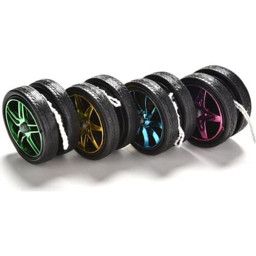 1 Pcs Hot Selling Electroplating YoYo Ball Wheel Yoyo Ball Bearing String Kids Toy Gift Random Color