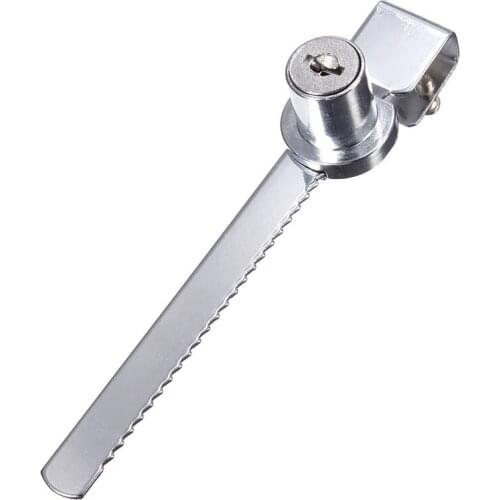 2 Keys +Keyed Alike Display Case Showcase Lock Sliding Glass Cabinet Door Lock