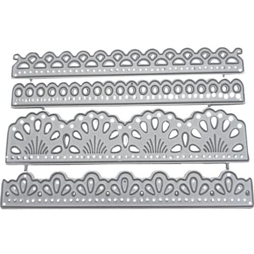 Flower Lace Carbon Steel Cutting Dies DIY Scrapbooking Photo Album Embossing Paper Cards Making Stencil Decorative Cards