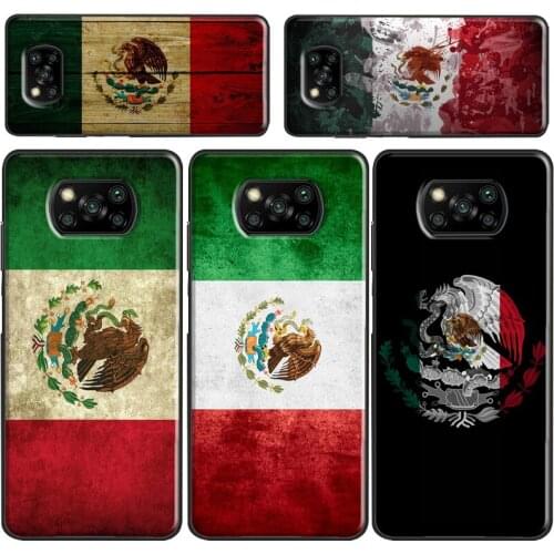 Mexico Mexican Flag Case For Xiaomi Redmi 9 A 9C 8 T 7 For Redmi Note 9S 10 Lite Mi 10 Ultra POCO F2 Pro X3