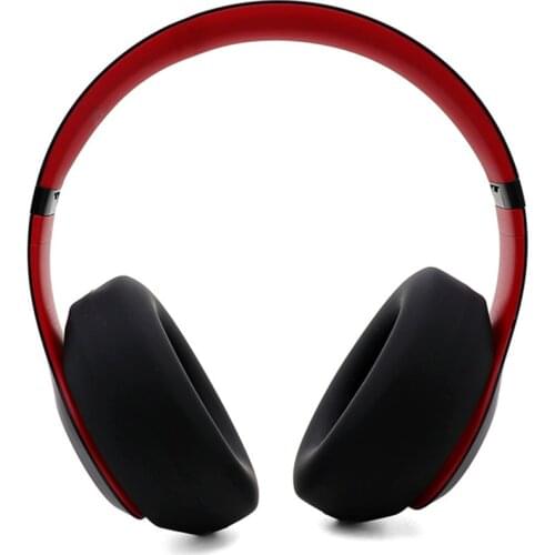 1 Pair Soft Silicone Wireless Headphone Ear Pads Earpad for Beats Studio 3 Wireless Headset Replacement Earphones Cushions Pads