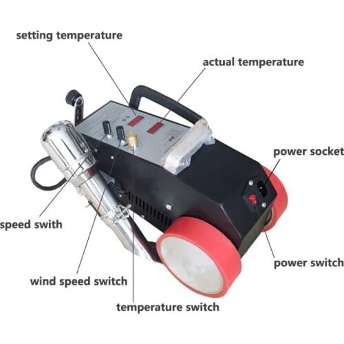 High frequency hot air pvc welding machine banner welder