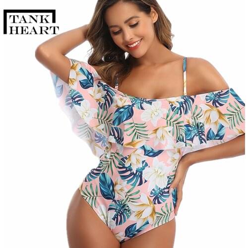 Tank Heart Plus Size Swimwear
