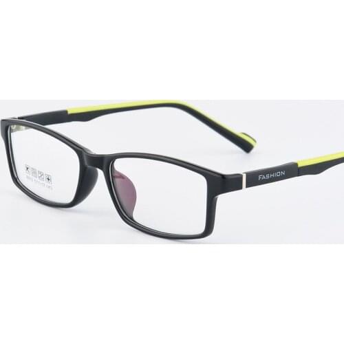 TR90 Silicone Junior High StudentS Myopia Glasses Vintage FashionOptical Eyeglasses Frame Eyewear Spectacles Flexible