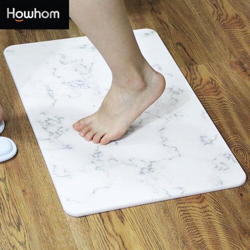 316Natural Diatom Mud Foot Mat Bathroom Anti-slip Mat Bathroom Absorbent Mats Bathroom Door Mat Diatomite Absorbent Pad 40*30