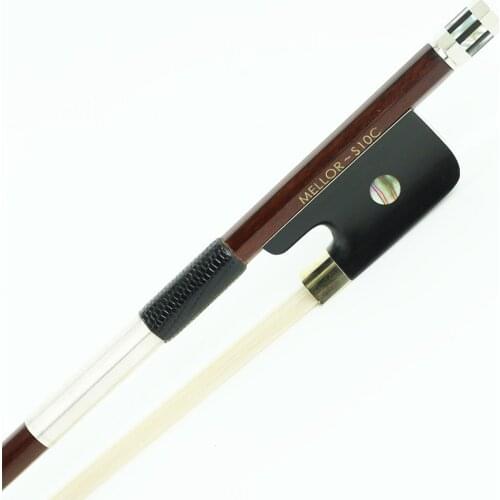 4/4 Size IPE Wood Cello Bow Natural Horsehair Master Maker Amazing Tone MELLOR Solo Level S10C Cello Parts Accessories