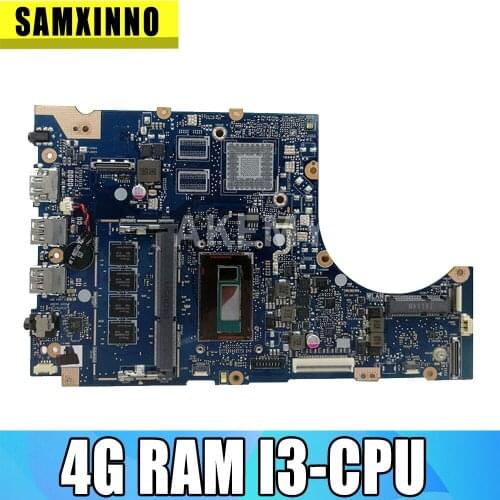 Akmey TP300LAB mainboard For Asus TP300LA TP300LAB TP300L laptop motherboard 100% Tested 90NB05Y1-R00110 4G RAM I3_5005U