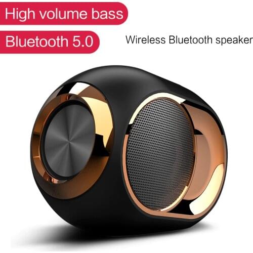 Super Bass Bluetooth Speaker with Subwoofer Wireless Speakers for Phone Computer Portable Stereo soundbar Home TV HiFi boombox