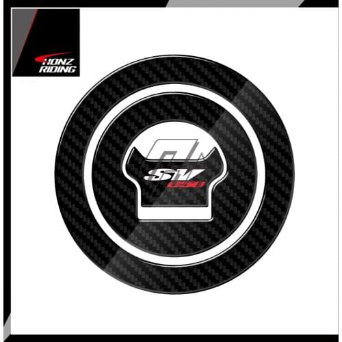 For Suzuki SV650 SV 650 1999-2002 3D Carbon-look Motorcycle Fuel Gas Cap Protector Decals