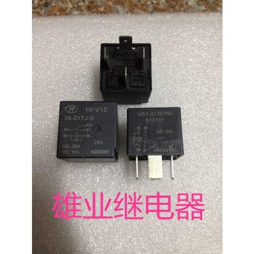 HFV15 24-Z1TJ-D 20A 24V M51-3735190 20A 24V car Relay