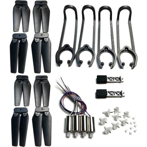 KF609 M71 teng mini RC drone Quadcopter motor engines Spare parts propeller blades guard landing skid gears Accessories