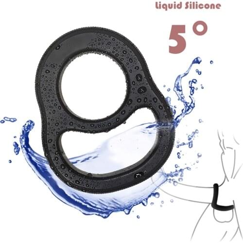 Cock Ring Sex Toys for Men Scrotum Bind Delay Ejaculation Erection Penis Ring Adult Product Dick Penis Ring Male Chastity Device