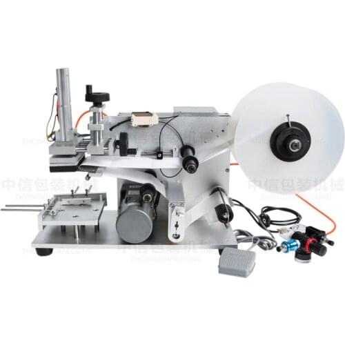 LT-60 Semi-automatic Flat Label Machine Self-Adhesive Labeling Machine Automatic Flat Label Machine