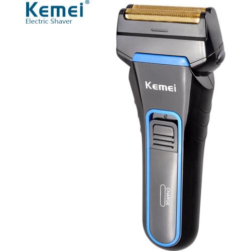 Kemei Reciprocating Electric Shaver Mens Professional Rechargeable Razor 3D Independent Floating Perfect Veneer Shaving Face