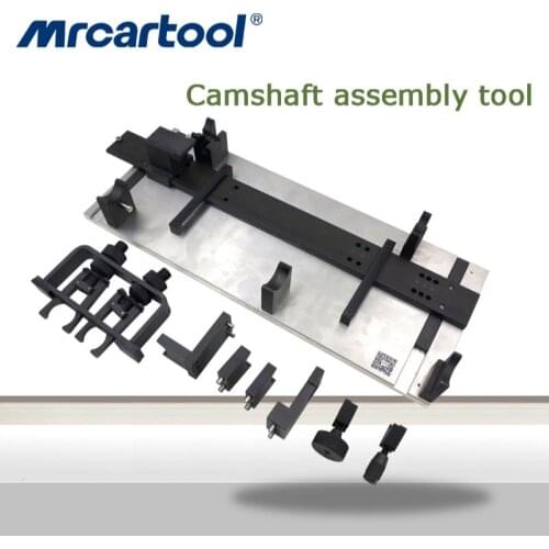 MR CARTOOL Camshaft Fitting Tool Set Cylinder Head Rebuild Timing Tool For VW Audi Porsche CR T40094 T40095 T40096 Diesel Engine
