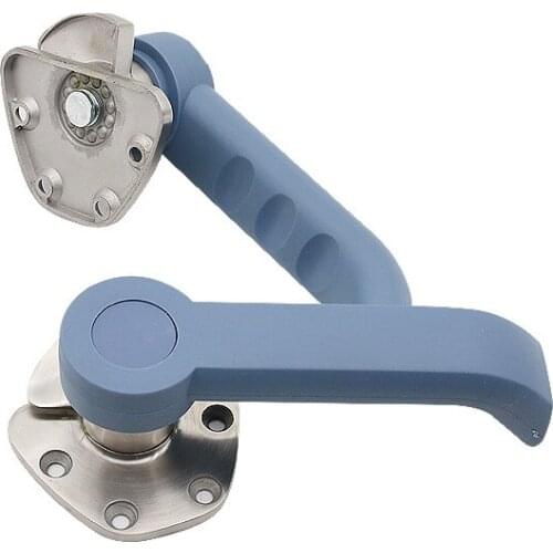 Door handle Seafood steam box hinge oven door pull lock cold store knob hinge cabinet kitchen cookware repair part with cover