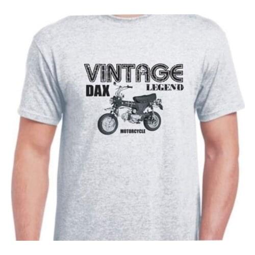 Newest 2020 Men T-Shirt Fashion O-Neck T Shirt Japanese Motorbike Dax Inspired Vintage Motorcycle Classic Bikemens Tee Shirts