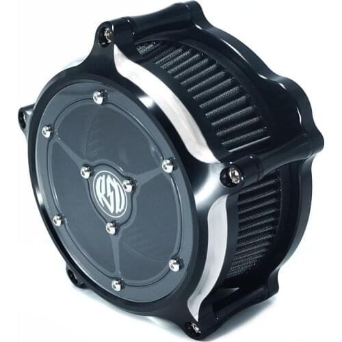 RSD Motorcycle Air Cleaner Intake System Filter For Harley Touring 2017-up XL Sportster 91-17 13-14 FXSB FXSBSE 13-14 Touring