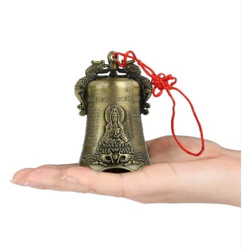 Retro Wind Chimes Yard Copper Garden Bells Copper Door Decoration Crafts Wind Chime Wall Hanging Home Decoration 2