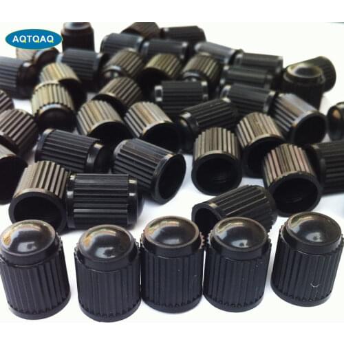 100Pcs/Lot Tubeless Tyre Wheel Stem Air Valve Caps Car Tire Valve Caps Auto Truck Bike MTB Dust Dustproof Caps