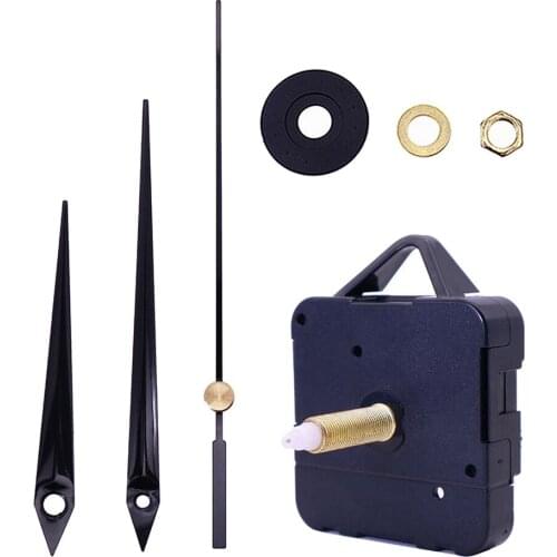 DIY Clock Mechanism Silent Quartz Watch Round Wall Clock Movement Mechanism Parts Repair Replacement Need Tools