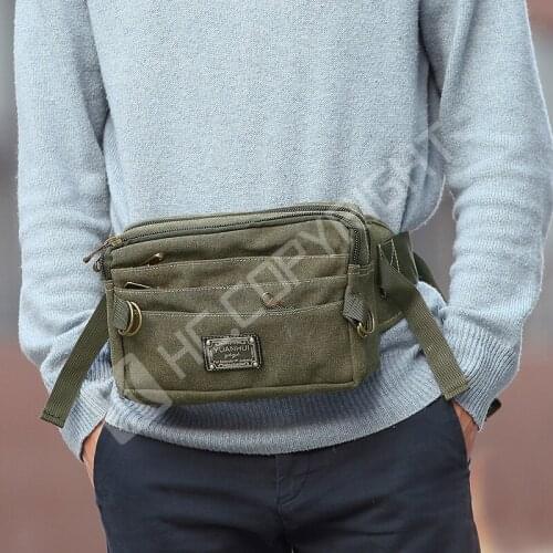 CLEVER-MENMODE Men's Waist Bags