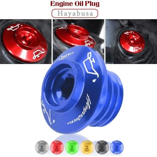 CNC Engine Plug Cover Caps Screws Filter Oil Bolt for Suzuki GSX1300R HAYABUSA GSXR 1300 GSX 1300 R 1997-2020