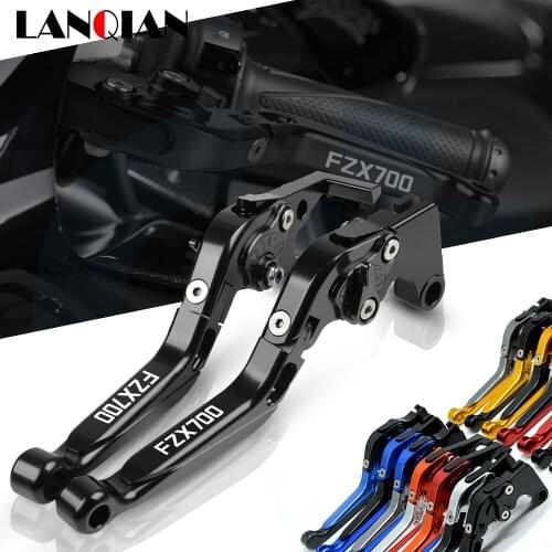 For Yamaha FZX700 FAZER Motorcycl Aluminum Adjustable Extendable Foldable Brake Clutch Levers FZX 700 FZX700 FAZER 1986 1987