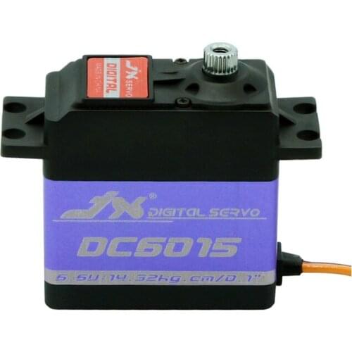 Jx DC6015 15kg Metal Gear Core Digital Servo High Torque Drift Car/Aircraft Steering Gear For Rc Racing Drone / Rc Car Parts