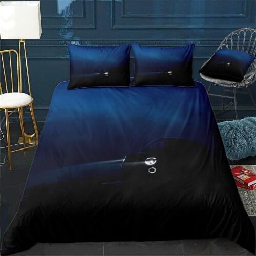 500e Morning Mood Quilt Cover Pillowcase 3Piece Comforter Bedding Set With Pillow Case Single Double Duvet Cover Home Decora