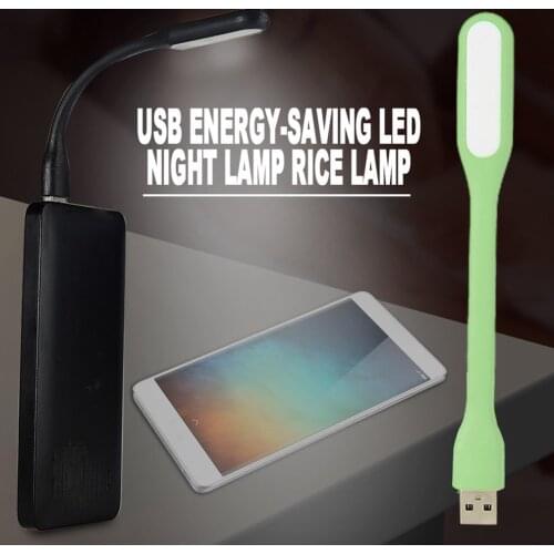 1pcs Small Table Lamp Mini USB LED Light Power Bank Reading Light Notebook Portable LED Lamp 9 colors Energy Saving Night Light