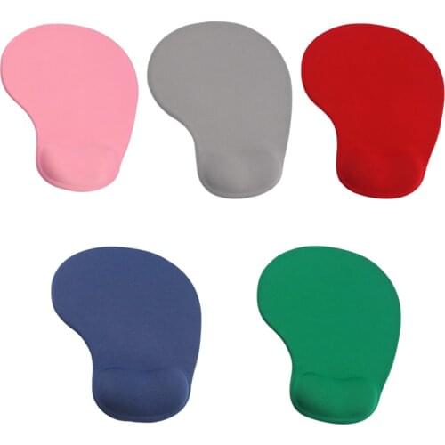 Solid Color Mouse Pad EVA Wristband Gaming Mousepad Mice Mat Comfortable Mouse Pad Gamer For Computer Laptop