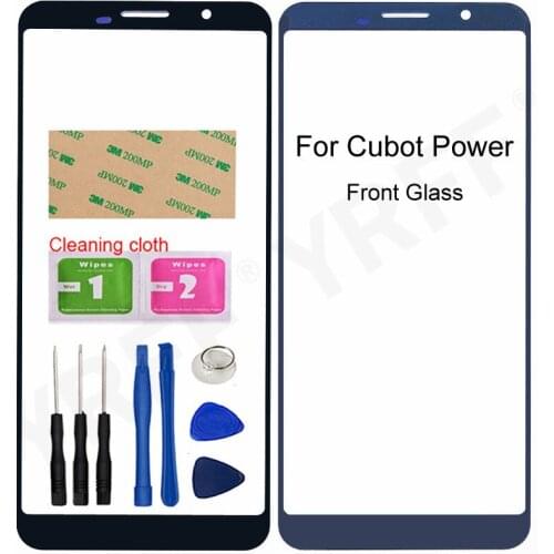 5.99'' Front Glass Touch Panel For Cubot Power (No LCD Touch Screen)Front Glass Panel Repair Parts