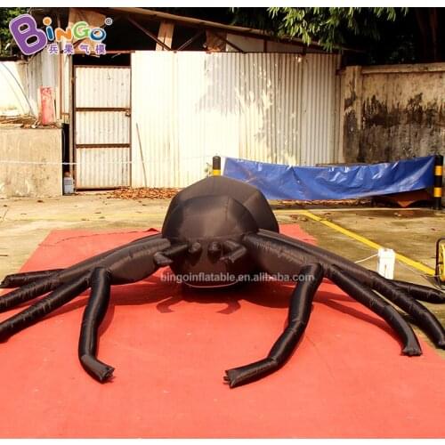 Personalized 3m giant halloween inflatable spider / inflatable halloween decoration spider toys