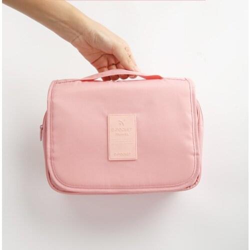 Hanging Bag for Men and Women Waterproof Travel Toiletries Portable Storage Shower Room Large Capacity Folding Cosmetic Bag