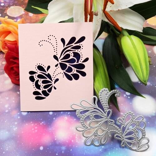 Romantic butterfly metal cutting dies Scrapbooking NEW 2019 For Card Making DIY Embossing Cuts New Craft Pattern Lace Decoration